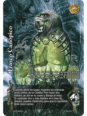 Frasco Canópico (Giger)