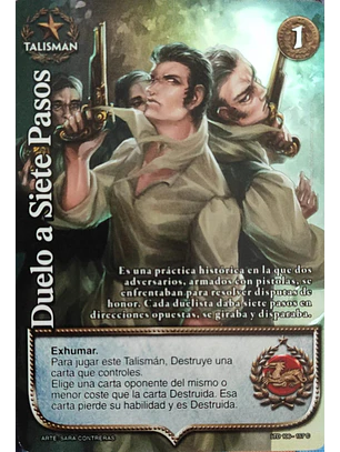 Duelo a siete pasos (LTD - Cortesana Foil)