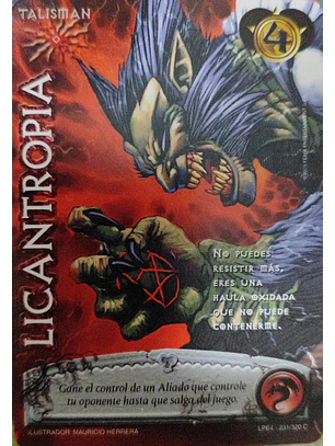 Licantropía (LPE4 - Cortesana)