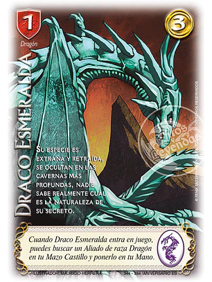 Draco Esmeralda (AESX - Corte de la Furia)