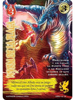 Wyrm de la Plaga (CRPE3 - Dragón)