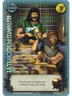 La Traicion de Macalpin (TKPB23 - Dragon Dorado)