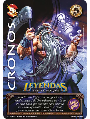 Cronos (Leyendas PB 3.0 - Buy a box)