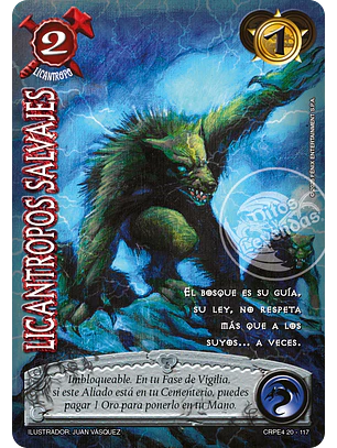Licántropos Salvajes (Kit Racial Licántropo 2025)