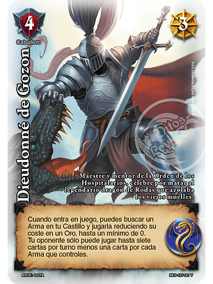 Dieudonné de Gozón (Bestiarium - VC Foil)