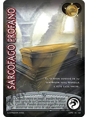 Sarcófago Profano  (EXT22 - Mundo Gótico)
