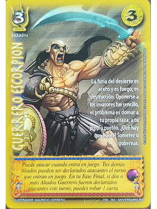 Guerrero Escorpión (Rework) (Aniversario de Ra - Cortesana)