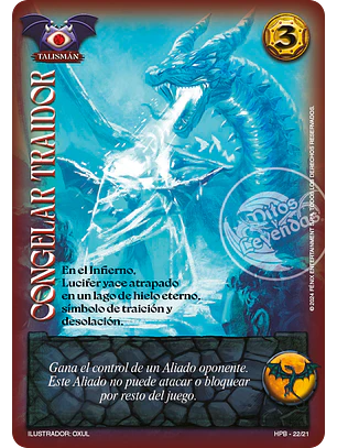 Congelar Traidor (Kit Inferno - Promocional)