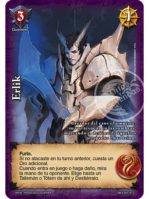 Erlik (Bestiarium - Cortesana)