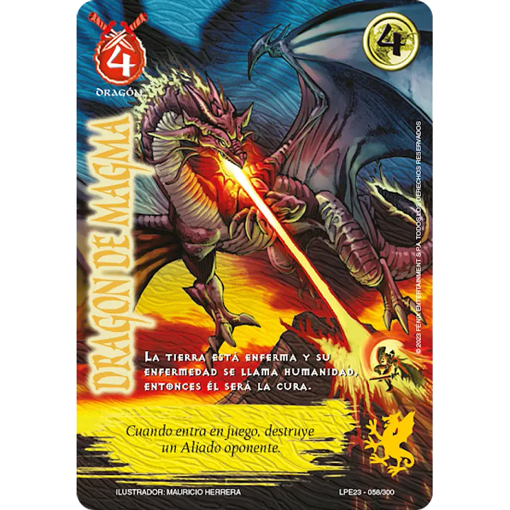 DRAGON DE MAGMA (LPE3.0 - MR)