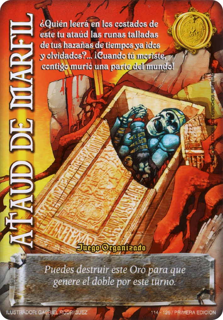 Ataud de Marfil (Juego Organizado)