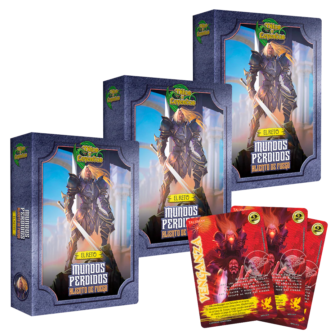 Pack Promo x3 Mundos Perdidos Aliento de Fuego