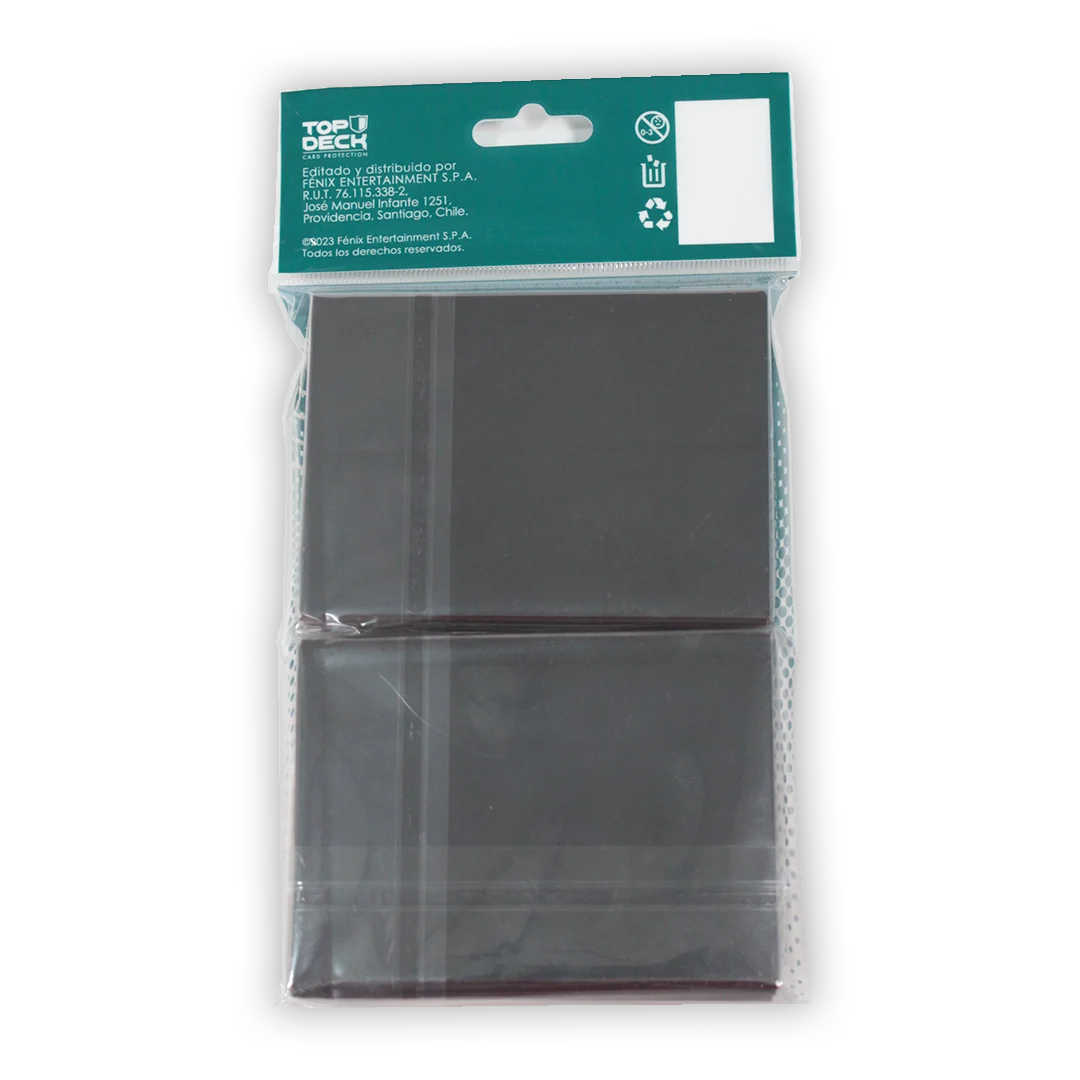 Protectores Premium | TOPDECK Standard 66x91mm color Rojo