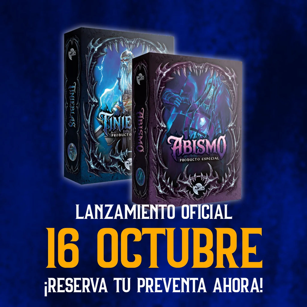 PREVENTA Producto Especial Halloween - Tinieblas + 1 BUY A BOX