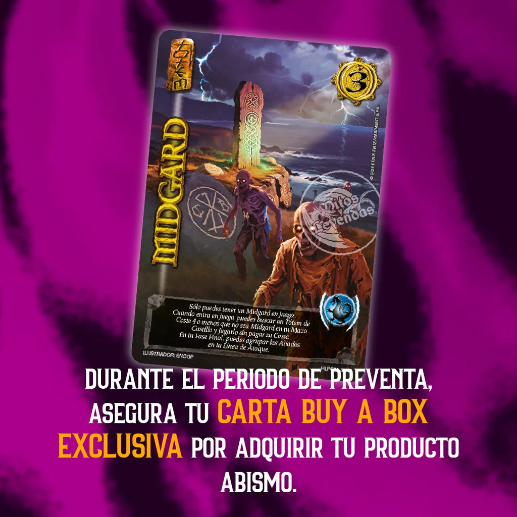 PREVENTA Producto Especial Halloween - Abismo + 1 BUY A BOX