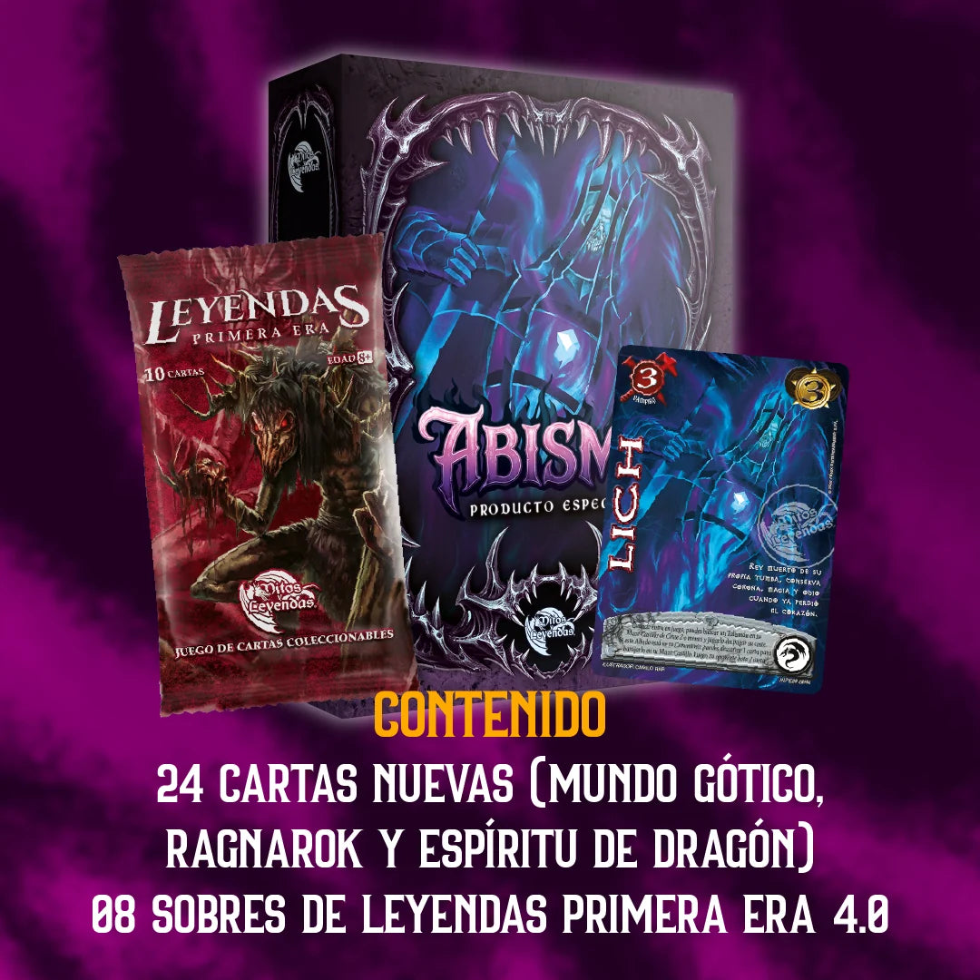PREVENTA Producto Especial Halloween - Abismo + 1 BUY A BOX