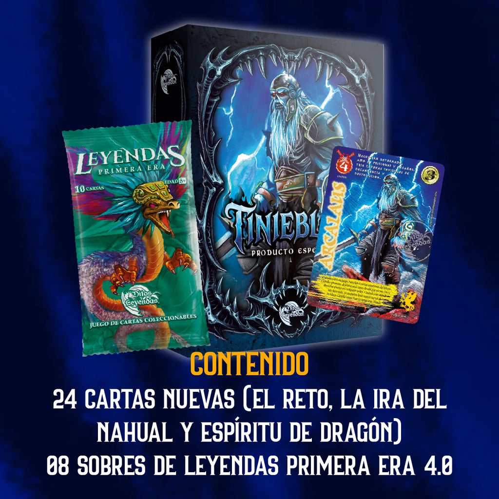 PREVENTA Producto Especial Halloween - Tinieblas + 1 BUY A BOX