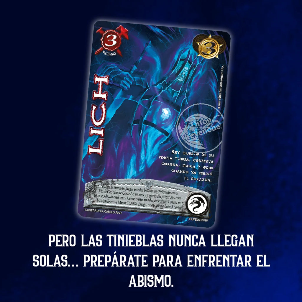 PREVENTA Producto Especial Halloween - Tinieblas + 1 BUY A BOX