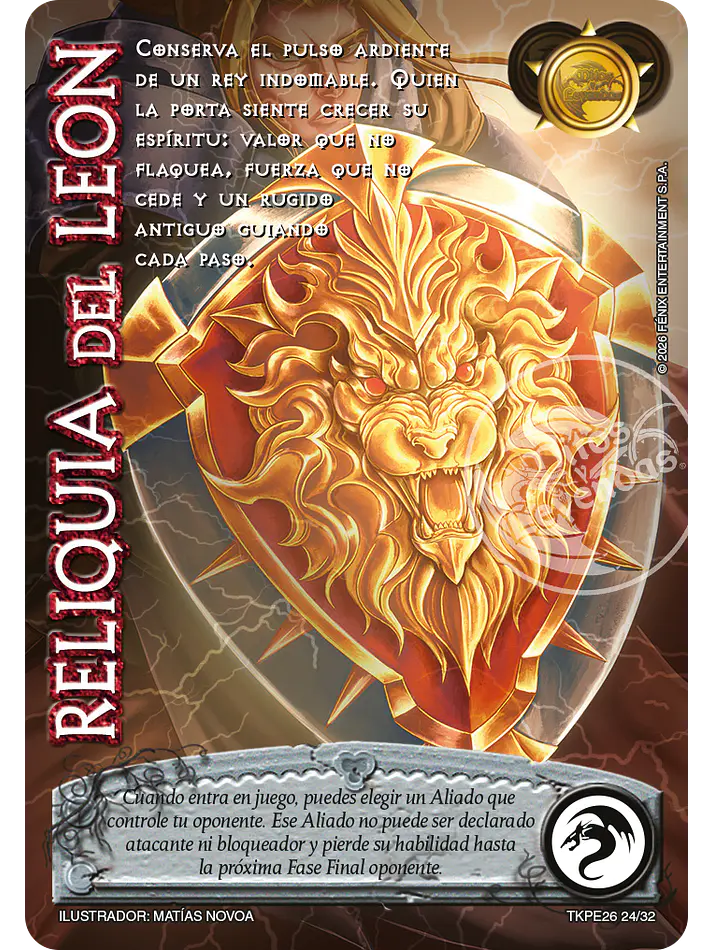 Reliquia del leon