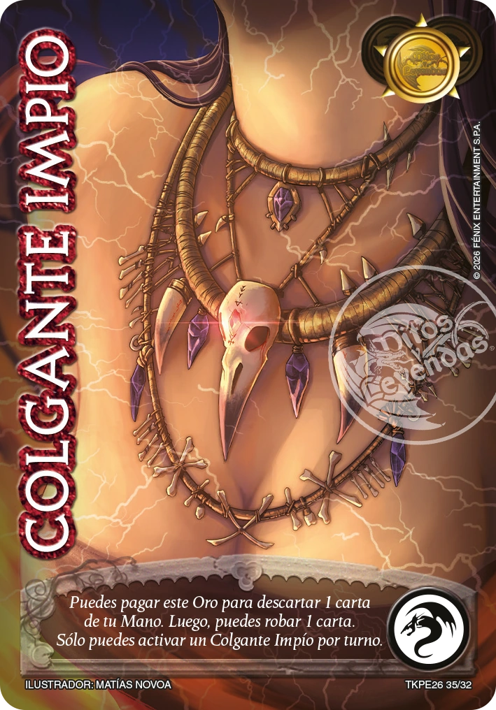 Colgante impio(tkpe26)