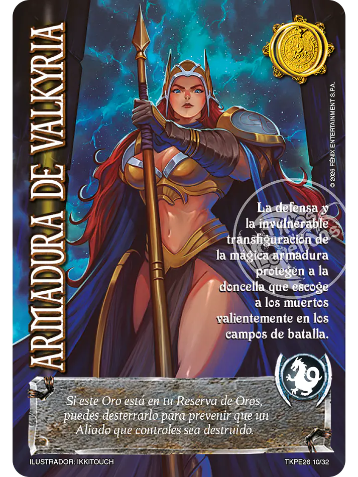 Armadura de walkiria(tkpe26)