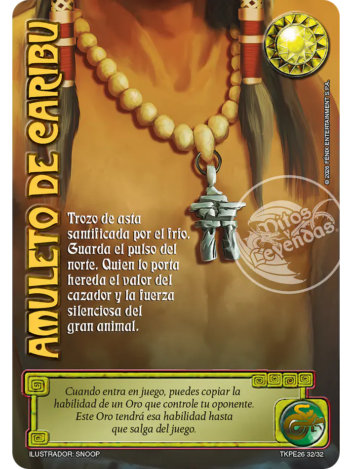 Amuleto de caribu