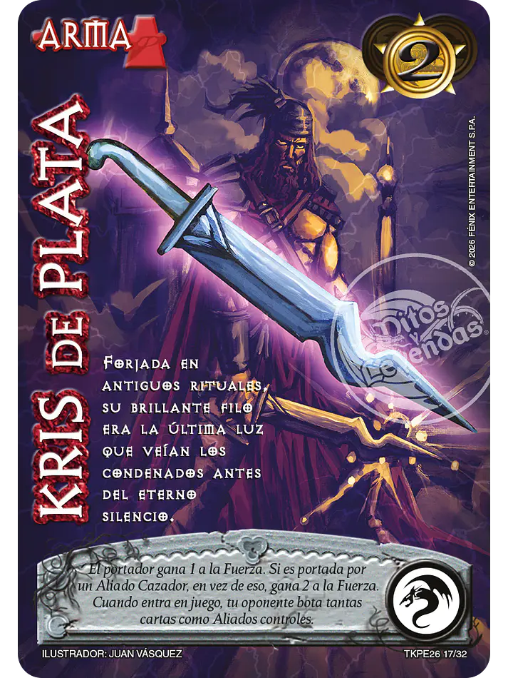 Kris de plata(tkpe26)