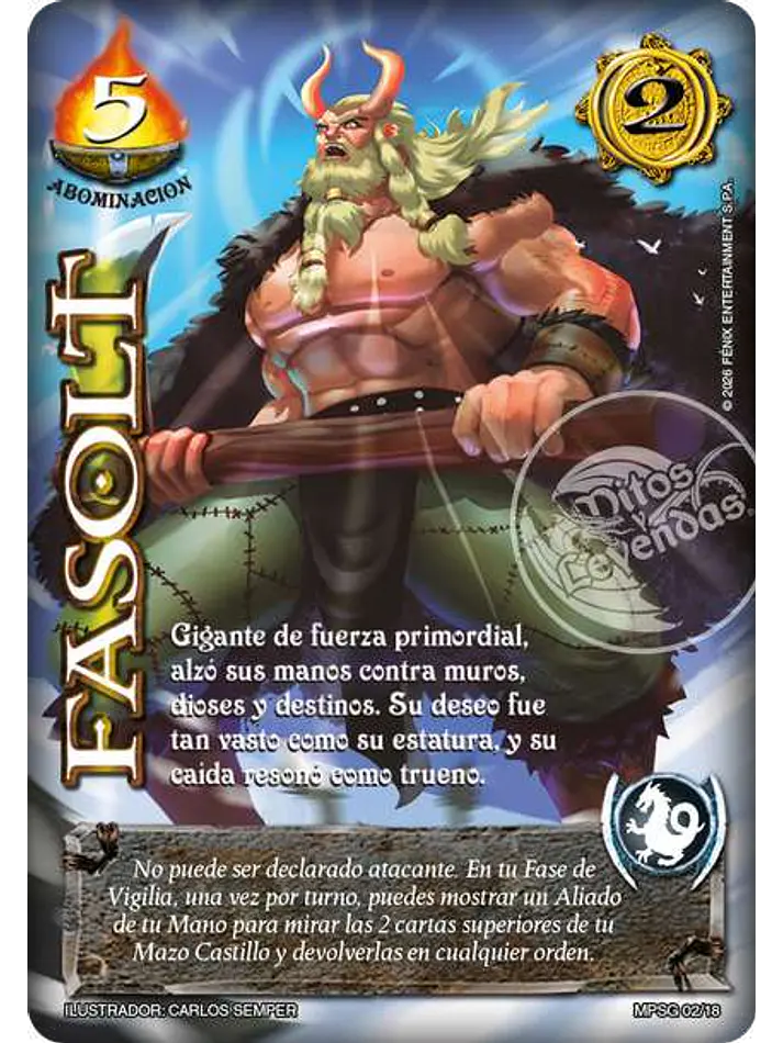 Fasolt (Mundos Perdidos 2 2026)